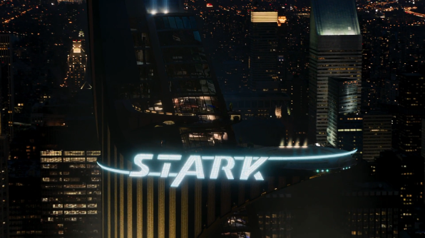 Stark Tower, a beacon of self sustaining clean energy.