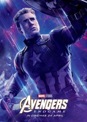 Steve Rogers/Captain America Avengers Endgame Character Poster