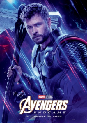 Thor Avengers Endgame Character Poster