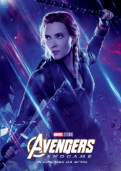 Natasha Romanoff/Black Widow Avengers Endgame Character Poster