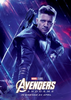 Clint Barton/Hawkeye/Ronin Avengers Endgame Character Poster