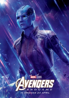 Nebula Avengers Endgame Character Poster