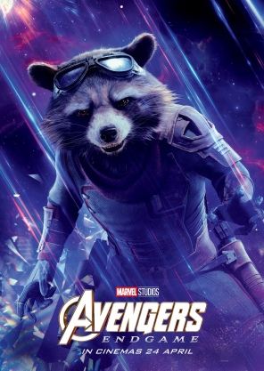 Rocket Avengers Endgame Character Poster